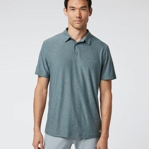 VOURI STRATO TECH POLO KASHMIR HEATHER MEN'S XXL